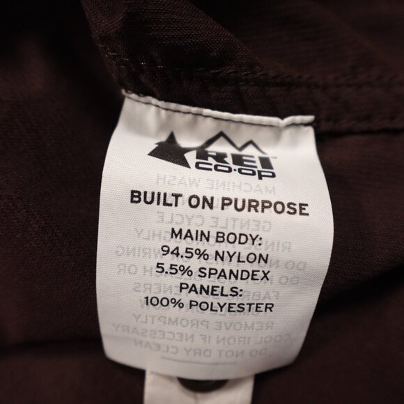 REI Co-op Sahara Long-Sleeve Button-Up Shirt Women’s Large Brown - Picture 8 of 12